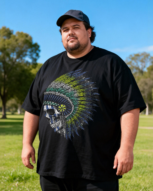 Men's Die With Honor Big & Tall 100% Cotton T-shirts