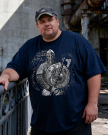 Men's Die Like A Warrior Big & Tall 100% Cotton T-shirts