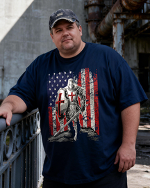 Men's The Crusader Big & Tall 100% Cotton T-shirts