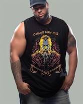 Valhalla Awaits Me Print Men's Sleeveless Tee