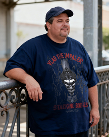 Men's Vlad The Impaler Big & Tall 100% Cotton T-shirts