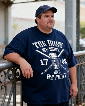 Men's The Irish Big & Tall 100% Cotton T-shirts