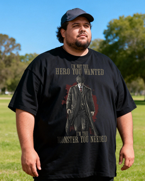 Men's The Monster You Needed Big & Tall 100% Cotton T-shirts