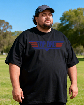 Men's Top Dad Big & Tall 100% Cotton T-shirts