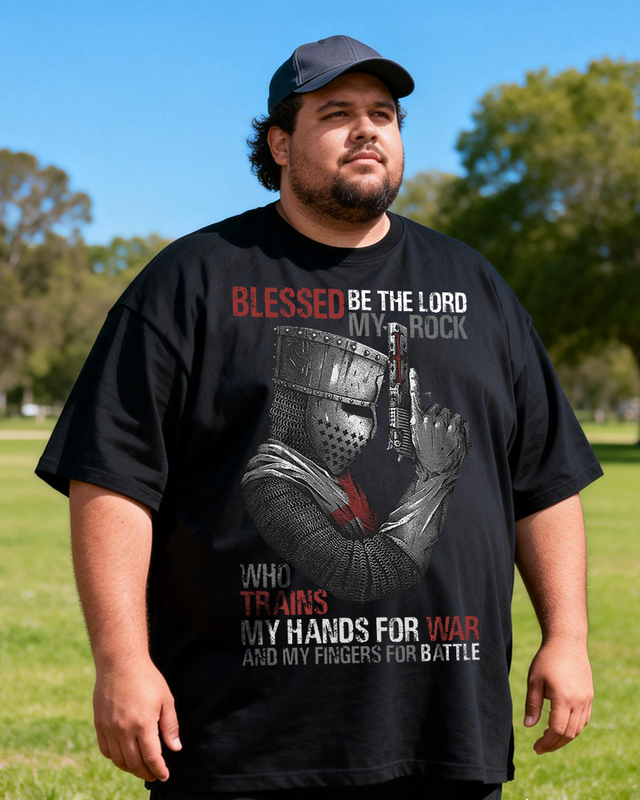 Men's Hands For War Big & Tall 100% Cotton T-shirts