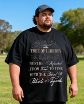 Men's Tree of Liberty Big & Tall 100% Cotton T-shirts