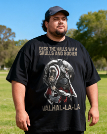 Men's Valhal-La-La Big & Tall 100% Cotton T-shirts