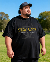 Men's Stay Back Big & Tall 100% Cotton T-shirts