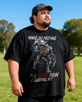 Men's The Beast Inside Big & Tall 100% Cotton T-shirts