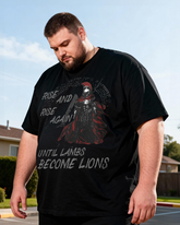 Men's Rise And Rise Again Big & Tall 100% Cotton T-shirts