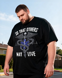Men's So That Others May Live Big & Tall 100% Cotton T-shirts