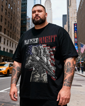 Men's Raised Right Big & Tall 100% Cotton T-shirts