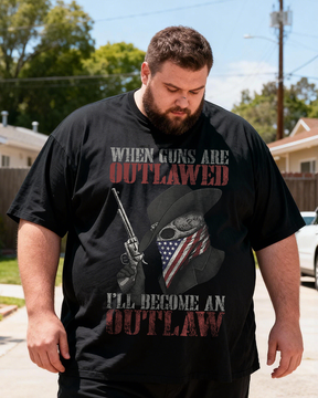 Men's Outlaw Big & Tall 100% Cotton T-shirts