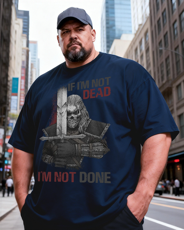 Men's Not Dead Yet Big & Tall 100% Cotton T-shirts