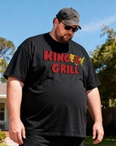 Men's King Of The Grill Big & Tall 100% Cotton T-shirts