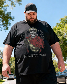 Men's Memento Mori Big & Tall 100% Cotton T-shirts