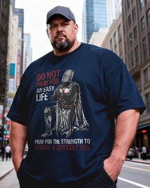Men's No Easy Life Big & Tall 100% Cotton T-shirts