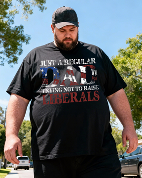 Men's Just A Regular Dad Big & Tall 100% Cotton T-shirts