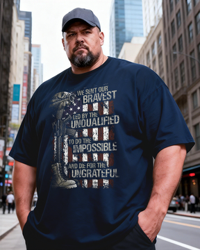 Men's Honor Their Sacrifice Big & Tall 100% Cotton T-shirts