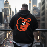 Men's Baltimore Orioles Plus Size Hoodie