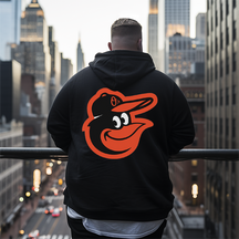 Men's Baltimore Orioles Plus Size Hoodie