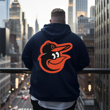 Men's Baltimore Orioles Plus Size Hoodie