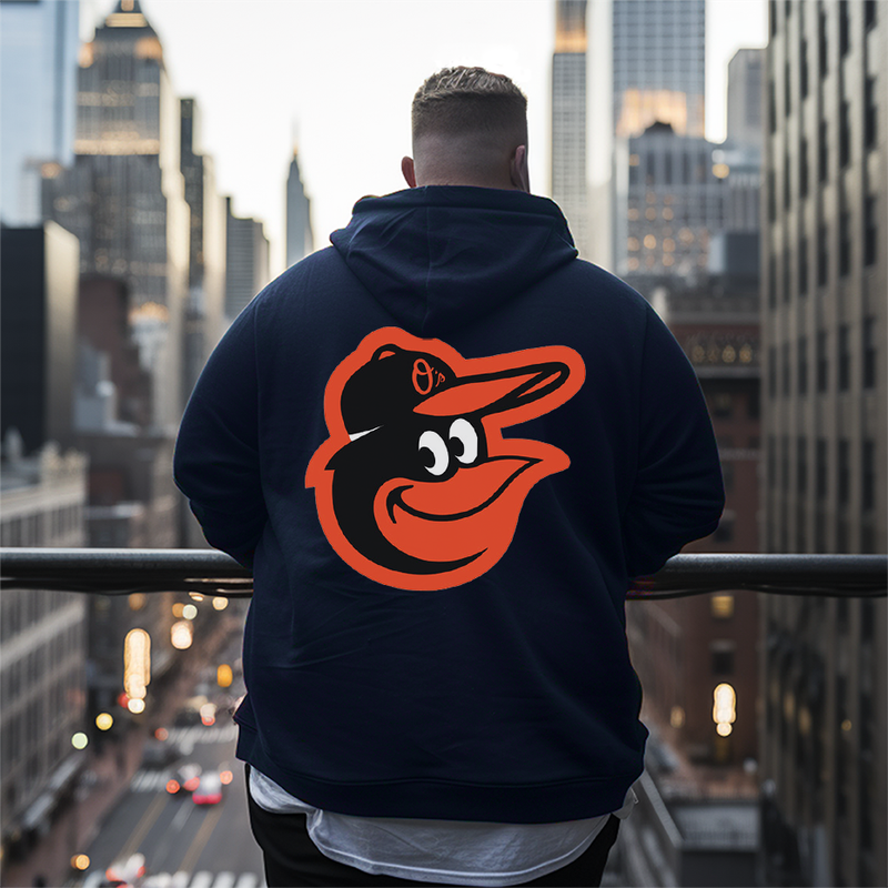 Men's Baltimore Orioles Plus Size Hoodie