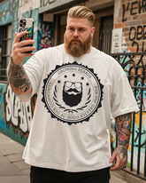 Beard Men's 100% Cotton Big & Tall T-Shirt