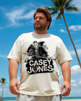 CASEY JONES Men's 100% Cotton Big & Tall T-Shirt