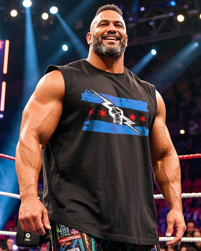 CM Punk Pullover Men's Plus Size Sleeveless T-Shirt