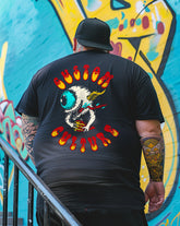 Men's CUSTOM CULTURE Big Eye Plus Size T-Shirt & Short