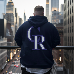 Men's Colorado Rockies Plus Size Hoodie