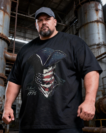 Men's Defiant Since 1776 Big & Tall 100% Cotton T-shirts