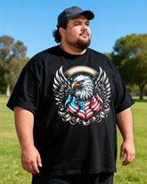 Men's The 250th Anniversary of Independence Day Big & Tall 100% Cotton T-shirts