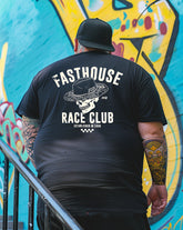 Men's FASTHOUSE RACE CLUB Skull Plus Size T-Shirt & Short