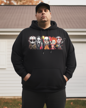 Men's Horror Movie Aesthetic Plus Size Hoodie