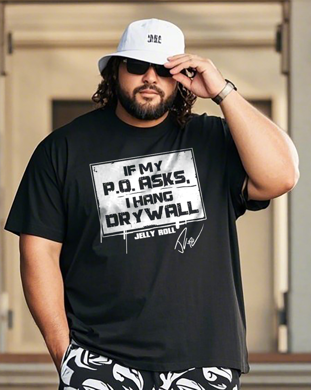 Jelly Roll Men's 100% Cotton Big & Tall T-Shirt