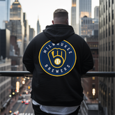 Men's Milwaukee Brewers Plus Size Hoodie