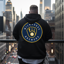 Men's Milwaukee Brewers Plus Size Hoodie