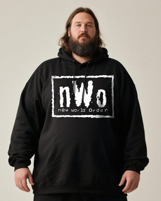 NWO Men's Big & Tall Cotton Hoodie