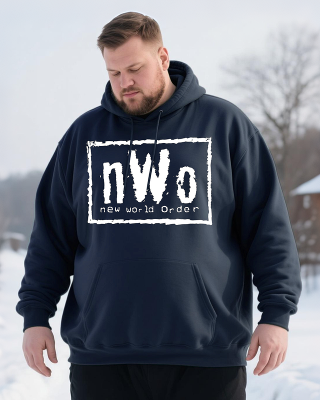 NWO Men's Big & Tall Cotton Hoodie
