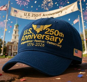 US 250th Anniversary Casual Hat
