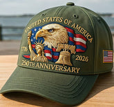 US 250th Anniversary Casual Hat