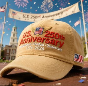 US 250th Anniversary Casual Hat