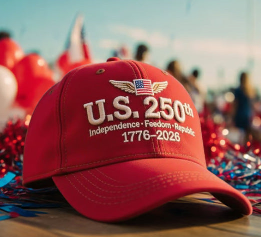 US 250th Anniversary Casual Hat