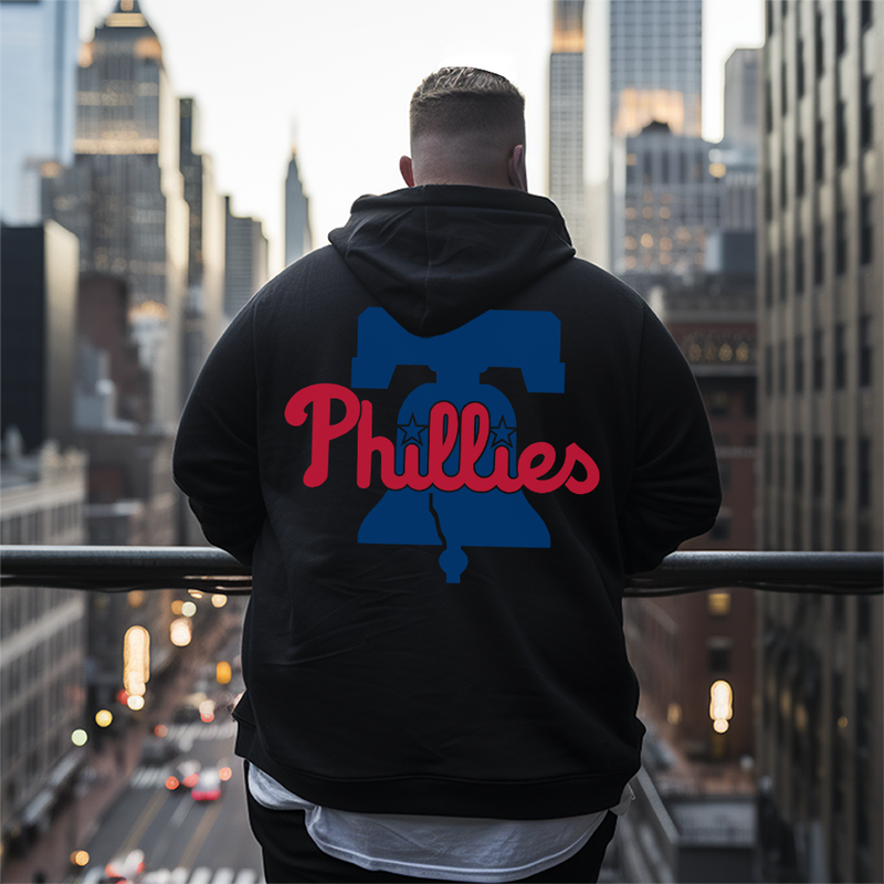 Men's Philadelphia Phillies Plus Size Hoodie
