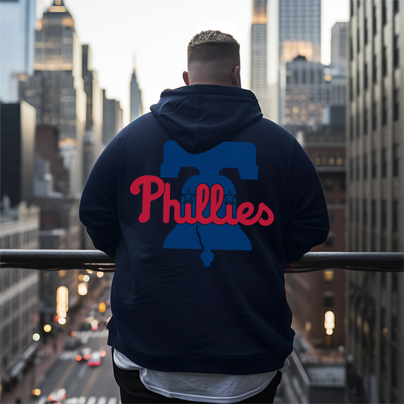 Men's Philadelphia Phillies Plus Size Hoodie