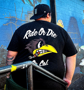 Men's RIDE OR DIE Bird Plus Size T-Shirt & Short