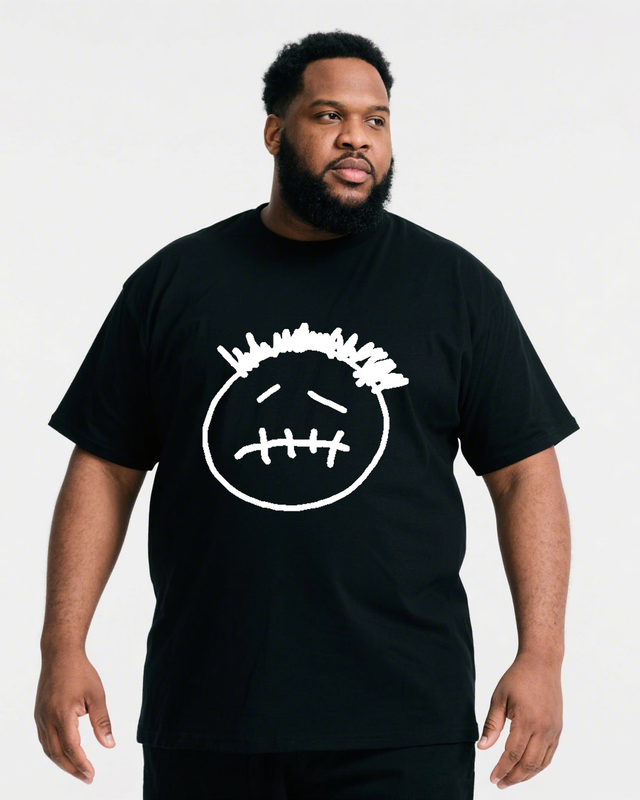 Sad Jack Men's 100% Cotton Big & Tall T-Shirt