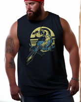 Tropical Macaw Parro Men's Sleeveless Tee